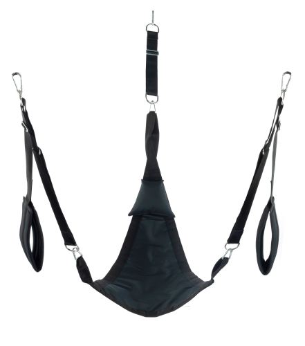 Triangle fabric sling - Complete set Black
