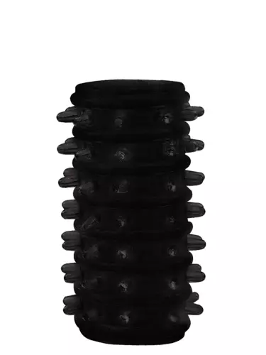 Struktur-Überzüge für Penis Schwarz – 6/14