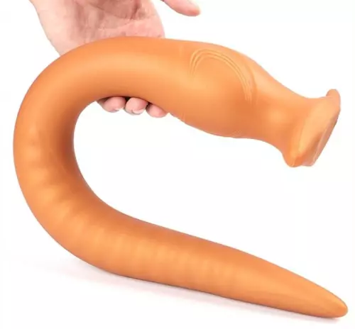 Langer Butt Plug Eel M 38 x 4,5cm – 3/4