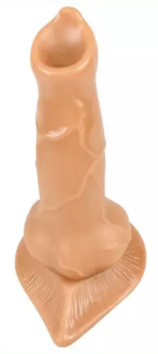 Dog Cock Dildo 12 x 4cm Flesh – 3/3