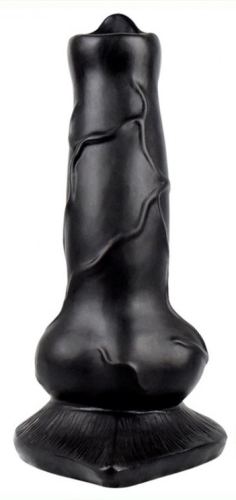 Dog Cock Dildo 12 x 4cm Black