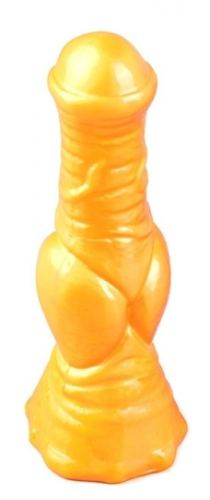 Wolf Dildo 17 x 5.7cm Yellow