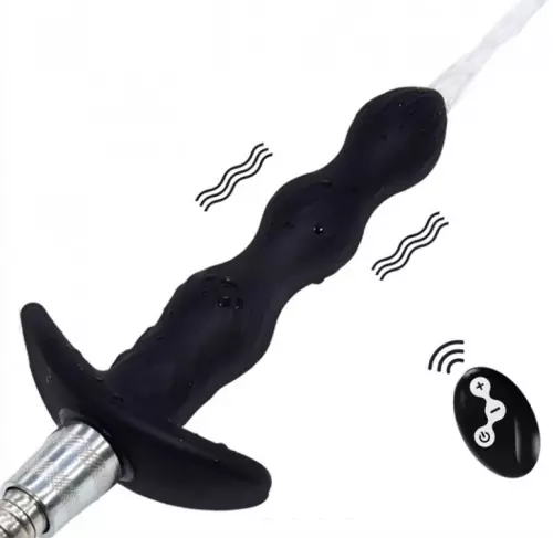 Vibrierender Plug mit automatischem Spray 14.5 x 3cm – 1/2
