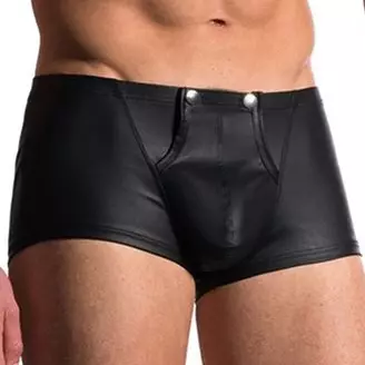 Sexy Boxer FETISH OPEN Schwarz – 1/5
