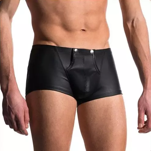 Sexy Boxer FETISH OPEN Schwarz – 3/5