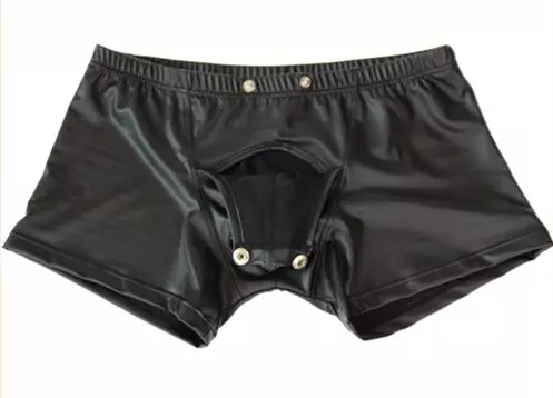 Sexy Boxer FETISH OPEN Schwarz – 5/5