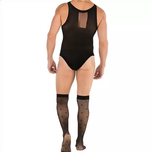 Kombiniert Teddy Sexy Outfit Schwarz – 4/6