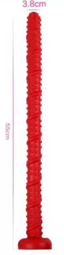 Spiral Dot Long Dildo 50 x 3.5cm – 4/4