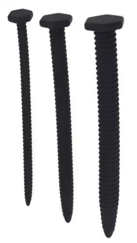 Set aus 3 Silikon-Urethralstäben 14.5cm - Durchmesser 6 bis 13mm – 1/7