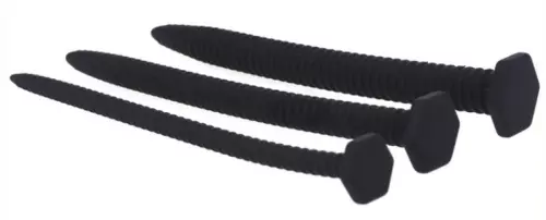 Set aus 3 Silikon-Urethralstäben 14.5cm - Durchmesser 6 bis 13mm – 3/7