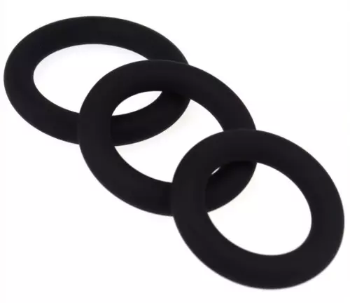 Set van 3 siliconen cockrings – 2/5