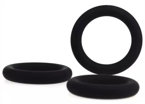 Set van 3 siliconen cockrings – 3/5