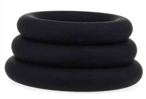 Set van 3 siliconen cockrings – 5/5