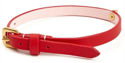 Phoebe Red Collar