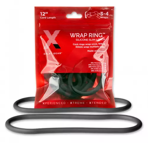 2er Set Penisringe Silikon Wrap Ring 30cm – 2/2