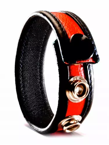 Cockring Leder Rot – 1/4
