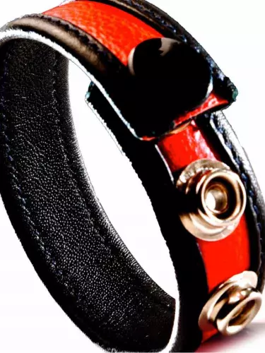 Cockring Leder Rot – 2/4