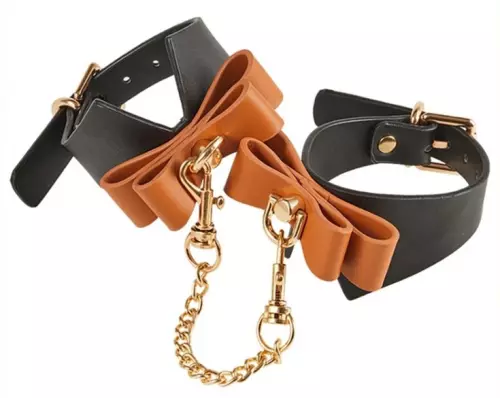 Handschellen Butler Schwarz und Braun – 2/6