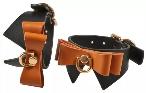 Handschellen Butler Schwarz und Braun – 3/6
