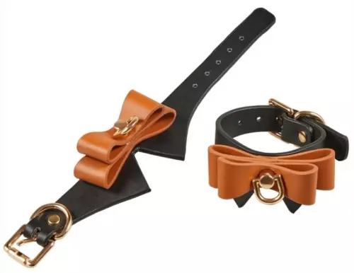 Handschellen Butler Schwarz und Braun – 4/6