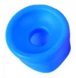 Flexibler Aufsatz für Penispumpe 65mm Blau – 2/2