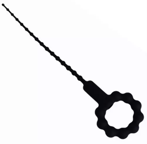 Vibrierende Harnröhrenstab mit O-Ring 17,5cm - Durchmesser 3 bis 8mm – 3/6