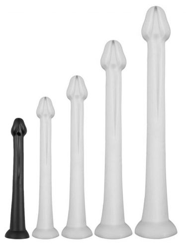 Dildo Whale Dildo S 38 x 3.8cm - Spitze 3.5cm Schwarz
