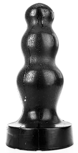 XXL Butt Plug AB56 ROTOR All Black 33 x 12.5cm – 3/5