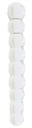 Glass Dildo SNOWBALL 12.6 x 2cm