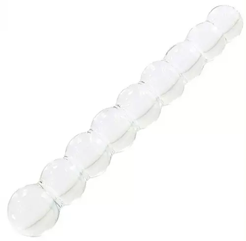 Glass Dildo SNOWBALL 12.6 x 2cm – 2/4