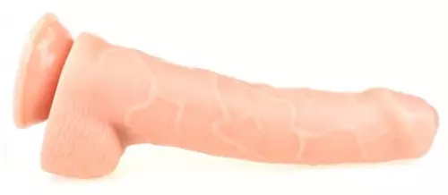 Realistischer Dildo Foreskin 23 x 5.5cm – 3/4