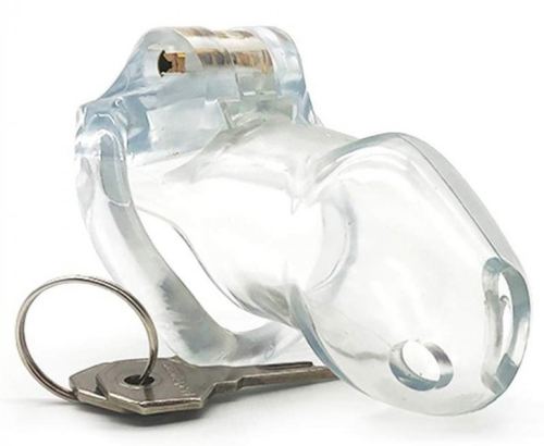 Keuschheitskäfig Lock Up 9.4 x 3.2cm Transparent
