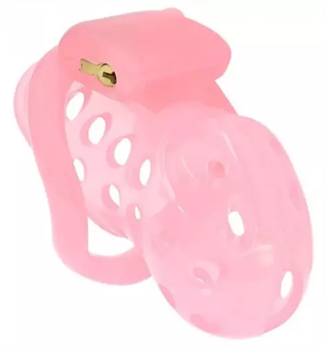 Keuschheitskäfig XGuard 10 x 3cm Rosa – 1/3