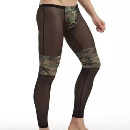 Longjohn SPLICED Schwarz-Camouflage – 1/5