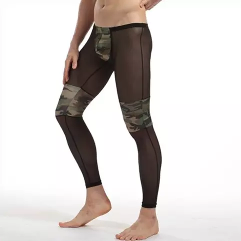 Longjohn SPLICED Schwarz-Camouflage – 3/5