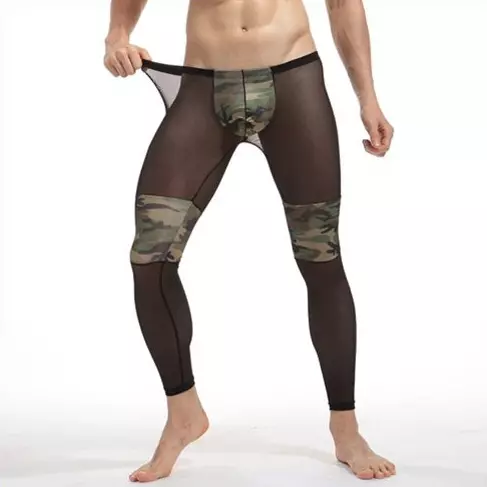 Longjohn SPLICED Schwarz-Camouflage – 5/5