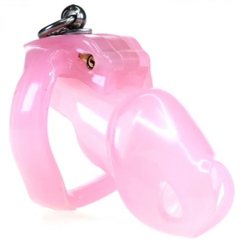 Stop This Chastity Cage 9 x 3cm Pink