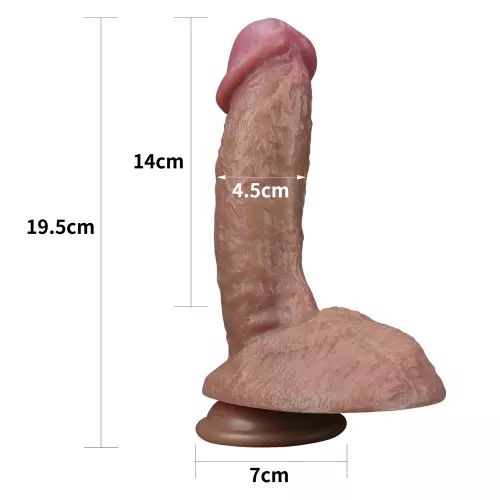 Realistischer Dildo Glans Up Nature Cock 15 x 4.5cm – 21/21