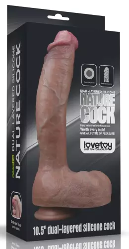 Realistische Dildo Nature Cock Veiny 20 x 5cm Métis – 2/20