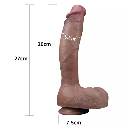 Realistische Dildo Nature Cock Veiny 20 x 5cm Métis – 20/20