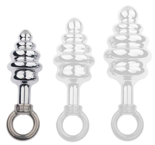 Metal Plug with Ring Butt Pal 6 x 2.8cm