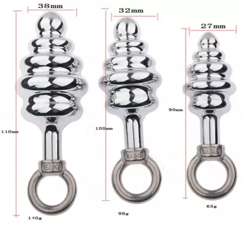 Metall-Plug mit Ring Butt Pal 6 x 2,8cm – 3/3