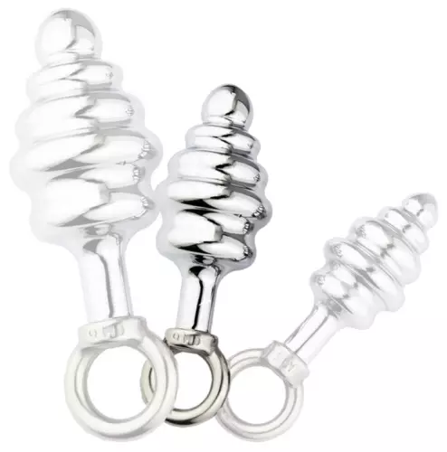 Metall-Plug mit Ring Butt Pal 7 x 3,5cm – 2/2