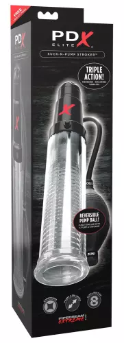 Penis-Pumpen-Masturbator Suck N-Pump 16 x 5,5cm – 3/4
