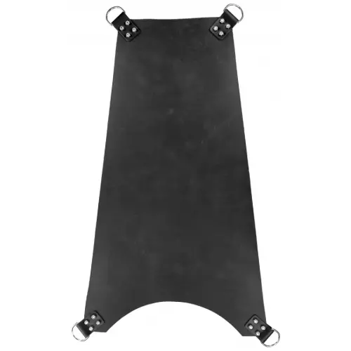 Sling aus Leder 4 Punkte Tailored Schwarz – 4/4