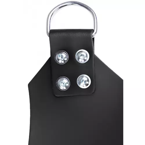 Sling aus Leder 4 Punkte Schwarz – 3/4