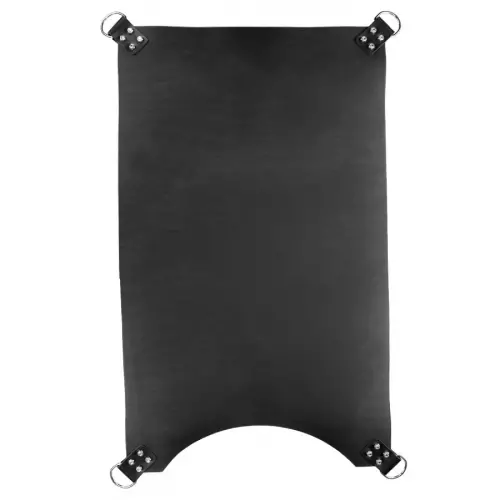 Sling aus Leder 4 Punkte Schwarz – 4/4