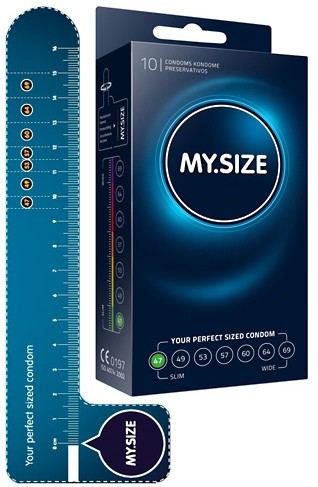 Preservatieven My Size 47mm x10
