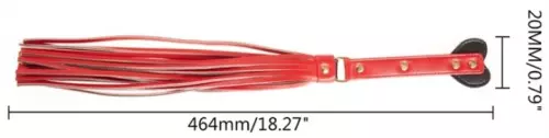 Peitsche Marcus 47cm Rot – 3/3