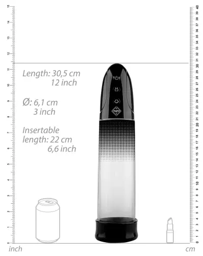 Automatische Penispumpe Luv Pump 22 x 6cm – 7/9